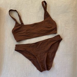 Everlane Square Neck Bikini